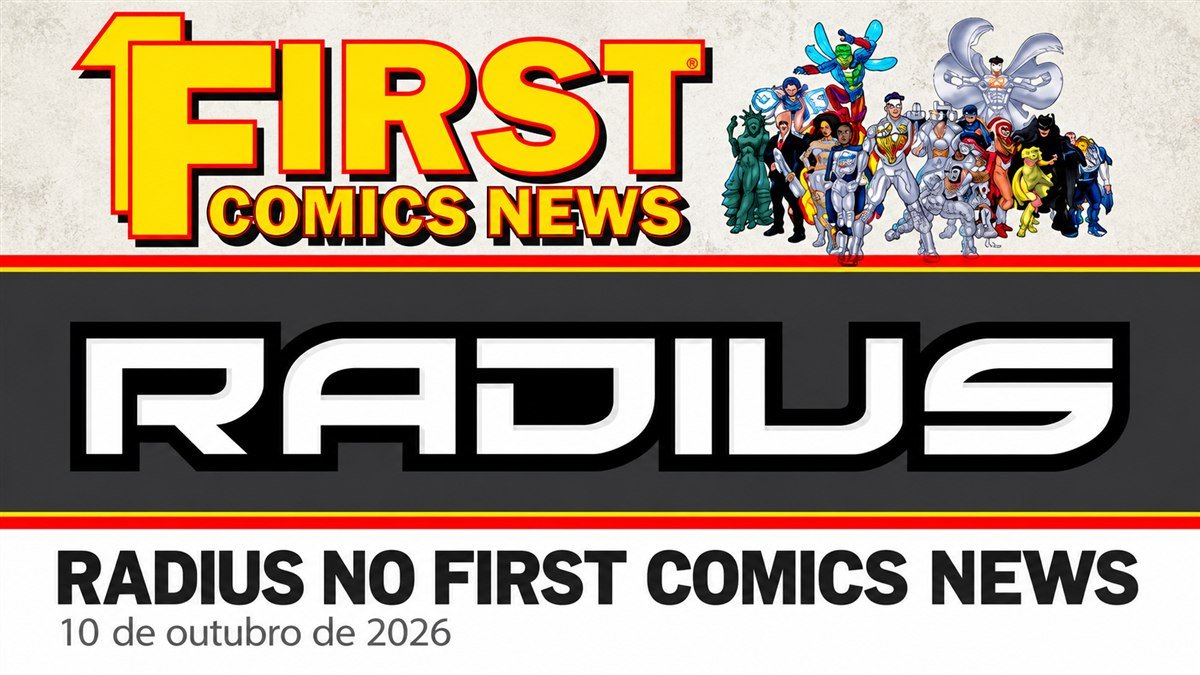 First Comics News: Radius Volume 1, um super-herói brasileiro nas ruínas do futuro