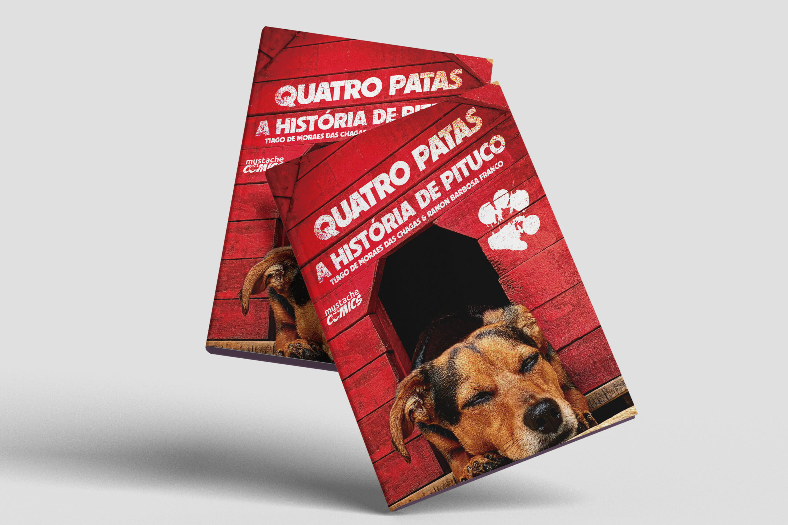 Livro que conta história de cãozinho super-herói de Marília avança e tem capa revelada pela produção