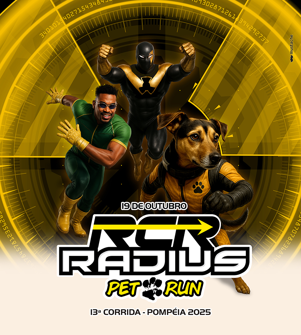 RCR Radius – Pet Run 2025: Corrida tradicional de Pompéia ganha categoria para cães e promete edição histórica