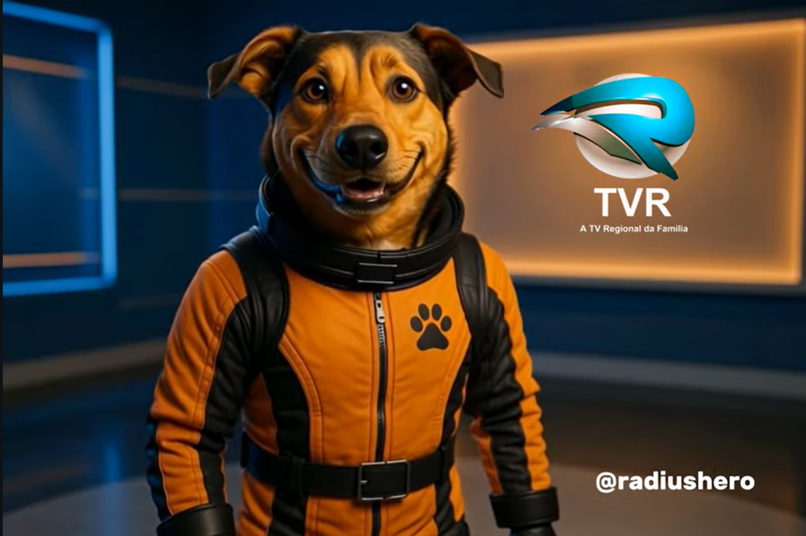 Pituco, o herói do universo Radius, estreia nova vinheta na TV TVR