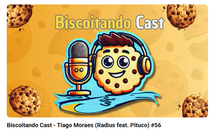 Assista: Biscoitando Cast – Tiago Moraes (Radius feat. Pituco) #56