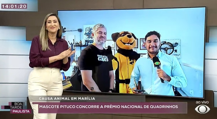 Assista: Boa Tarde Paulista – 29/04/2026 | Band Paulista – Pituco disputa Troféu Ângelo Agostini