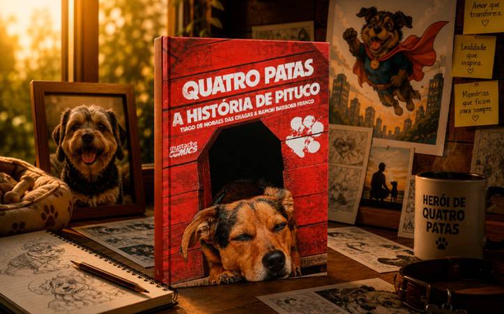 Conexão Senado – Dicas de Leitura: Quatro Patas – a história de Pituco, de Tiago de Moraes das Chagas